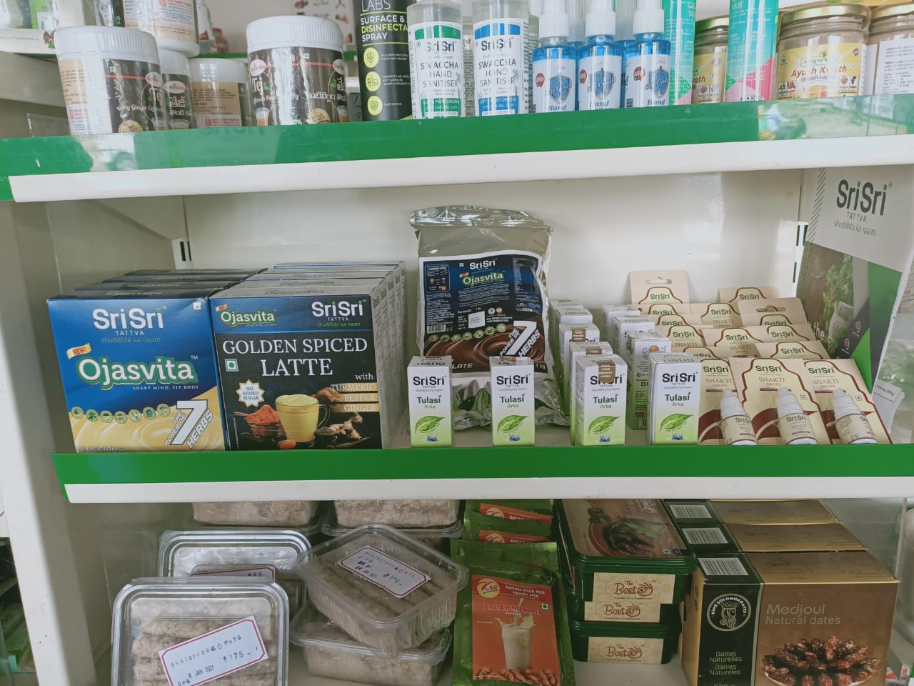 *Aap Ka Suraksha Chakra Campaign* Display at * Anand Store* Paschim Vihar Delhi India Ayurveda Initiative for Global Health