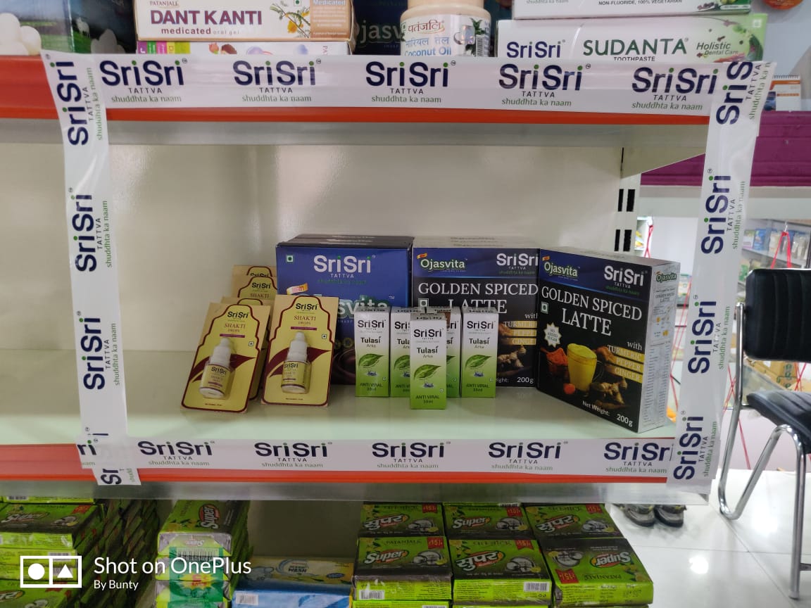 Aap Ka Suraksha Chakra Campaign at Sparsh Organic Store Hyderabad Telangana India Ayurveda Initiative for Global Health