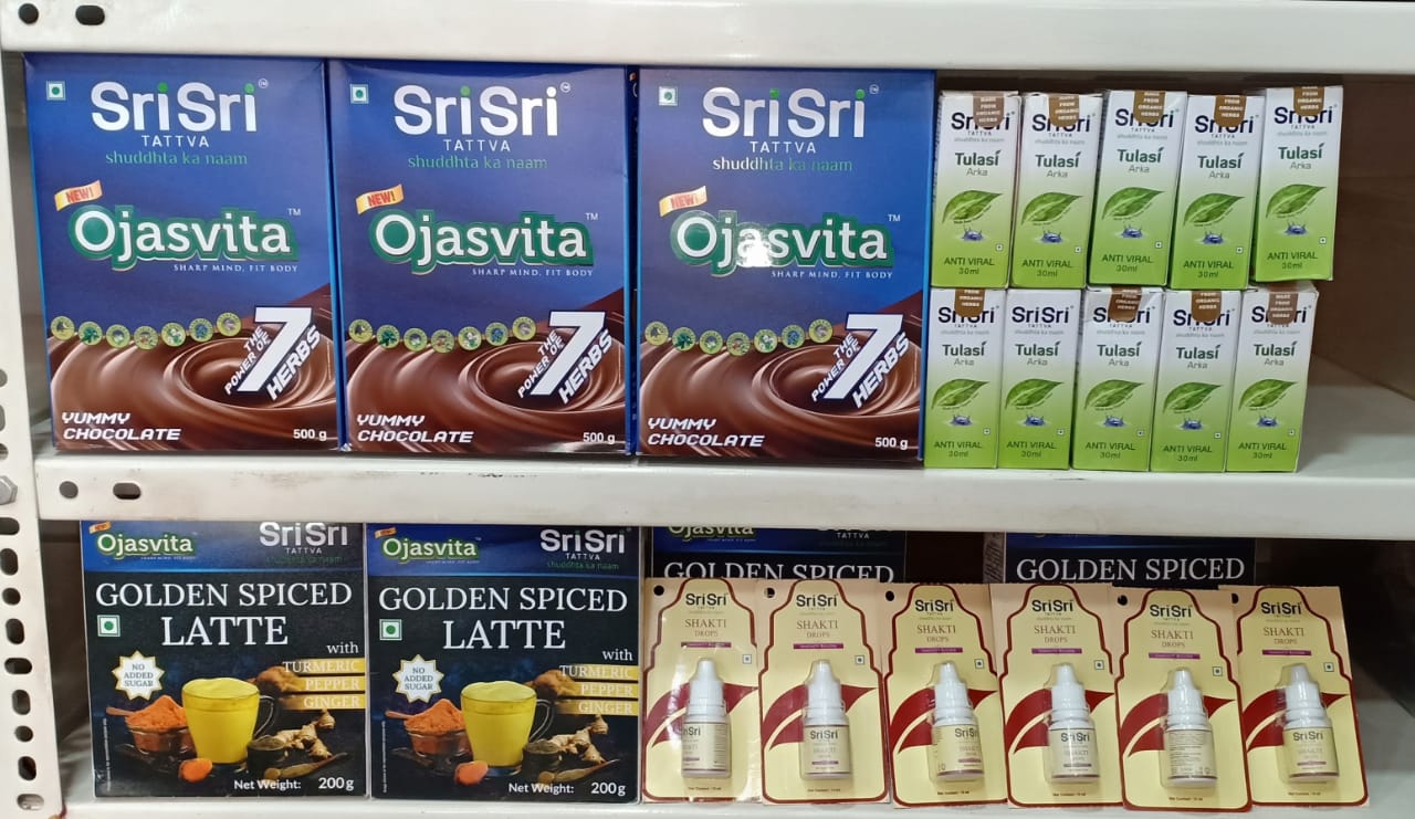 *Aap Ka Suraksha Chakra Campaign Display at * Matoshree Traders * Aurangabad Maharashtra India Ayurveda Initiative for Global Health
