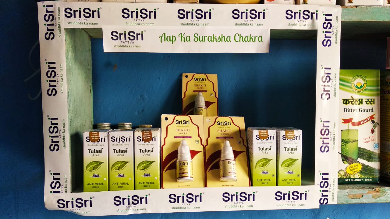 Aap Ka Suraksha Chakra Campaign at * Brajwasi Clinic * South Delhi India Ayurveda Initiative for Global Health